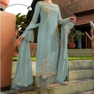 Suits & Dress Material Adrika Ensemblesemi stitched suits