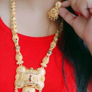 gold plated Women’s alloy gold plated jewellery set d3