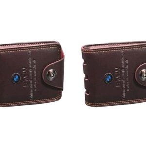 Accessories trendy men’s brown leather wallet