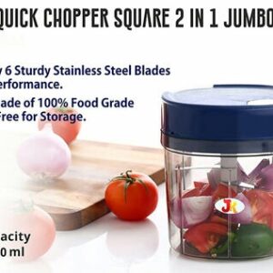 Kitchen appliances JK Handy Chopper, Cutter, Mixer for Kitchen with 6 Stainless Steel + Whisker Blade  Vegetable & Fruit Chopper