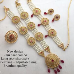 Bridal Jewellery Trendy Gold Plated Jewellery Sets